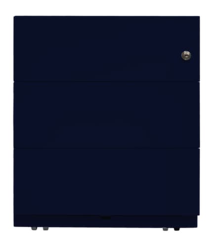 Bisley Rollcontainer Note, 3 Schublade(n), oxfordblau/oxfordblau