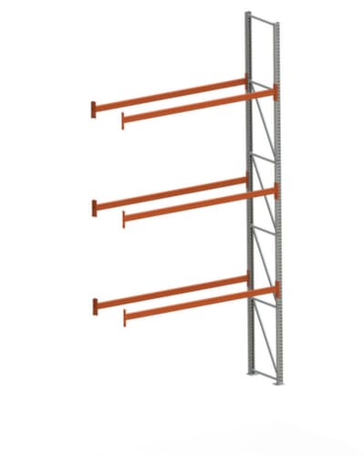 META Palettenregal MULTIPAL für 8 Paletten, 2785 mm breit, 4 Lagerebenen