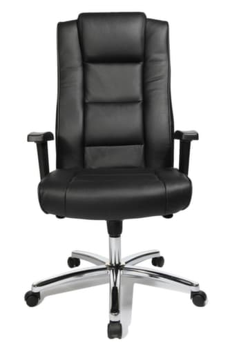 Topstar Drehsessel Chairman 10, Bezug Leder, schwarz