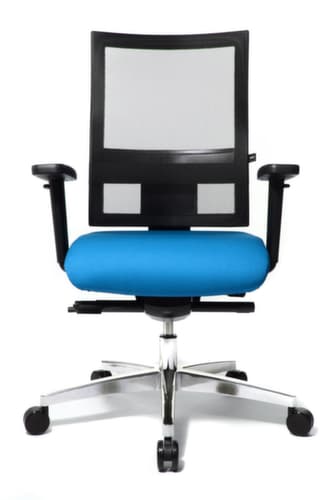 Topstar Drehstuhl Sitness 60 mit Body-Balance-Tec-Gelenk, Netzrückenlehne, lichtblau