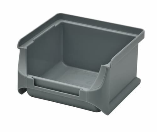 Allit Sichtlagerkasten ProfiPlus Box 2B, grau, Tiefe 160 mm, Polypropylen