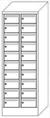 PAVOY Postverteilschrank Basis mit Postschlitzen