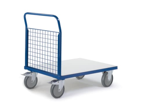 Rollcart ESD-Gitter-Stirnwandwagen mit 500 kg Traglast