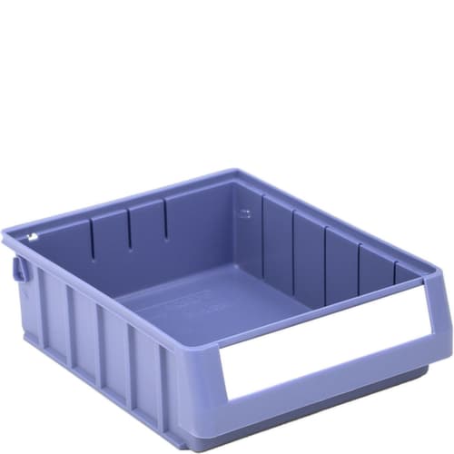 Verstärkter Regalkasten Top, taubenblau, Tiefe 300 mm