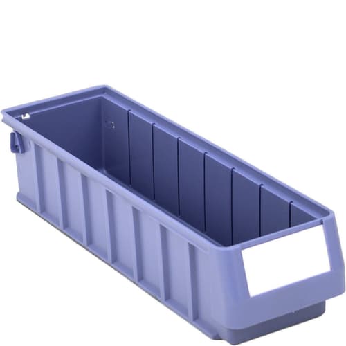 Verstärkter Regalkasten Top, taubenblau, Tiefe 400 mm