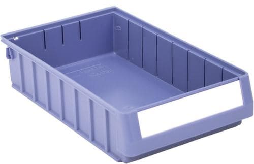 Verstärkter Regalkasten Top, taubenblau, Tiefe 400 mm