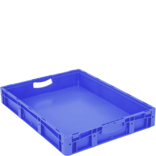 Großvolumiger Euronorm-Stapelbehälter, blau, Inhalt 43 l