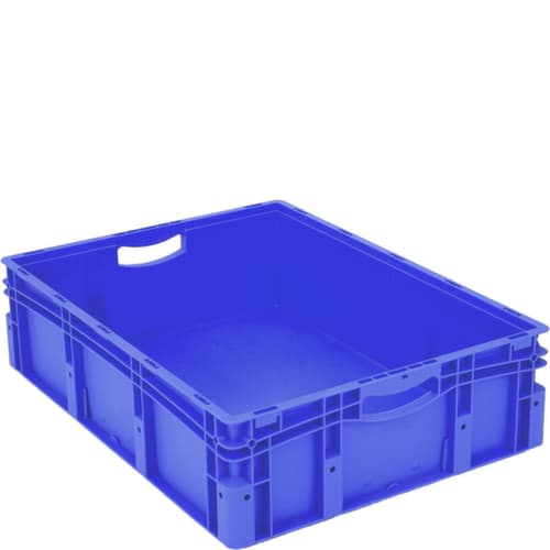Großvolumiger Euronorm-Stapelbehälter, blau, Inhalt 86 l