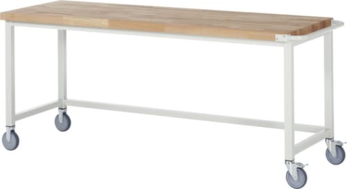 RAU Fahrbare Werkbank Serie 8000, RAL7035 Lichtgrau