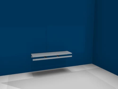 hofe Fachboden für Weitspannregal, Breite x Tiefe 2000 x 600 mm