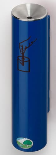 Sicherheitsascher H 30, RAL5010 Enzianblau