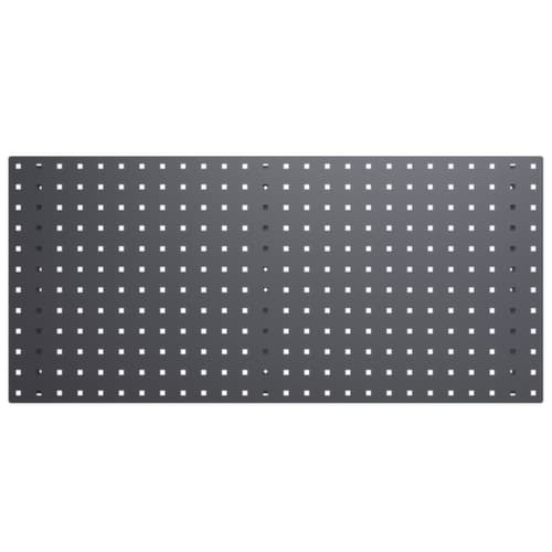 bott Lochplatte, Höhe x Breite 457 x 991 mm, RAL7016 Anthrazitgrau