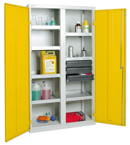 stumpf Umweltschrank aus Stahl, Höhe x Breite x Tiefe 1800 x 1000 x 500 mm