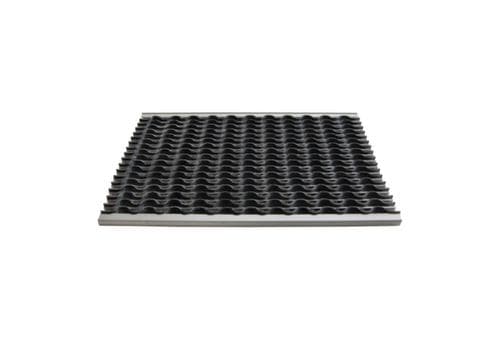 Miltex Schmutzfangmatte Eazycare Wave, Länge x Breite 385 x 585 mm
