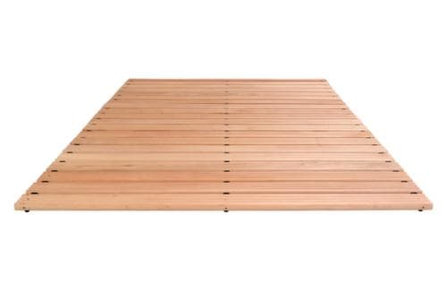 Miltex Holzlaufrost Yoga Holzrost Meterware, Breite 1500 mm