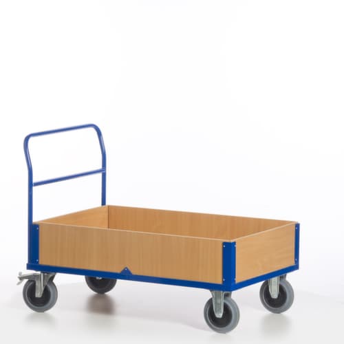 Rollcart Bordwandwagen, Traglast 600 kg, Ladefläche 1200 x 770 mm