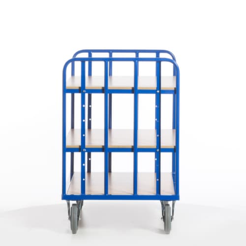 Rollcart Etagenwagen mit Stahlrohrseitenwänden