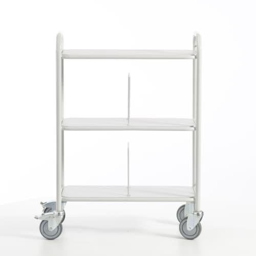 Rollcart Bürowagen, Traglast 150 kg, 3 Etagen