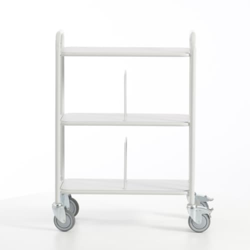Rollcart Bürowagen, Traglast 150 kg, 3 Etagen