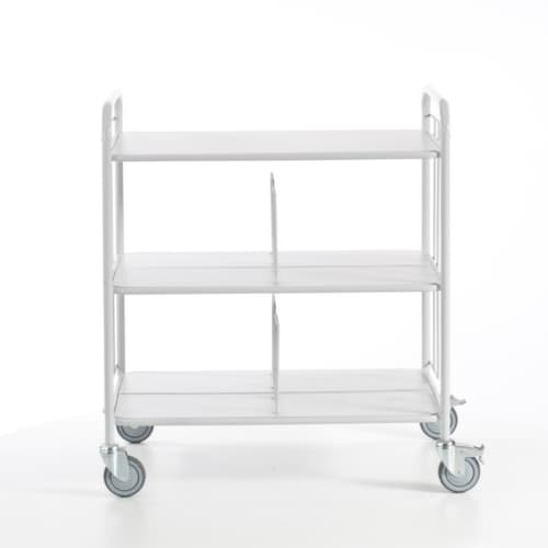 Rollcart Bürowagen, Traglast 150 kg, 3 Etagen