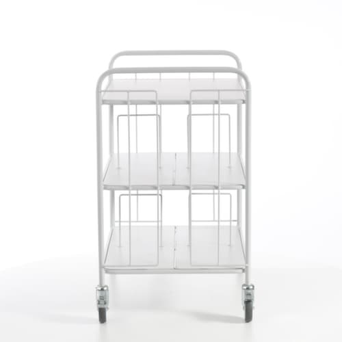 Rollcart Bürowagen, Traglast 150 kg, 3 Etagen