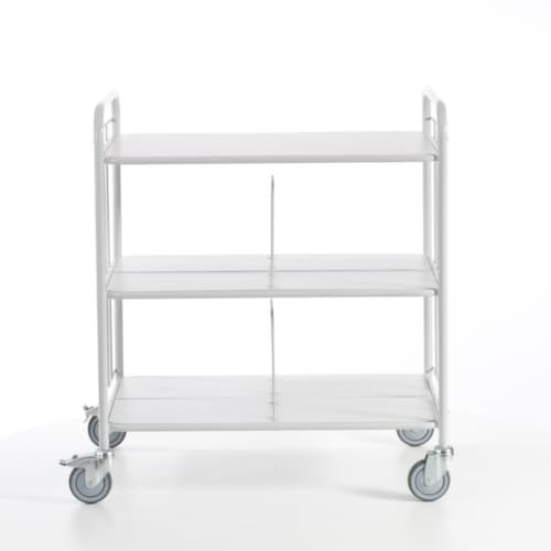 Rollcart Bürowagen, Traglast 150 kg, 3 Etagen