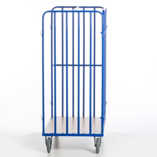 Rollcart Paketwagen mit Stahlrohrwänden