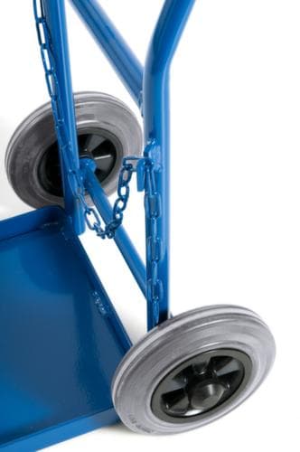 Rollcart Flaschenkarre, für 1 x 11 kg Propangas Flasche, Vollgummi-Bereifung