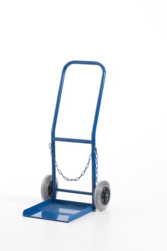 Rollcart Flaschenkarre, für 1 x 11 kg Propangas Flasche, Vollgummi-Bereifung