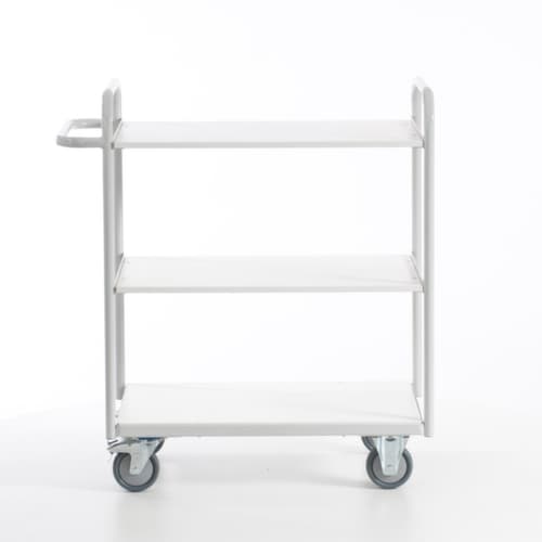 Rollcart Bürowagen, Traglast 150 kg, 3 Etagen