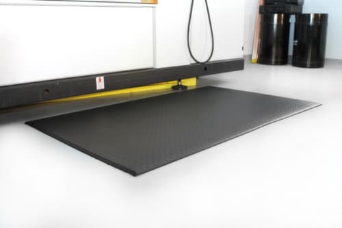 Arbeitsplatz-Bodenbelag Orthomat Diamond Meterware, Breite 1200 mm