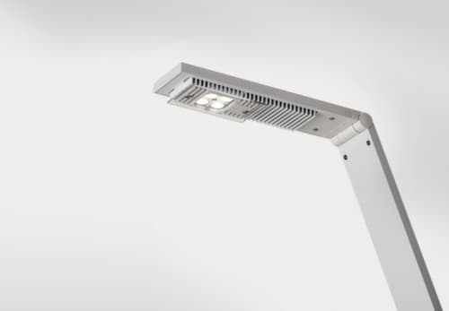 Luctra Kabellose LED-Stehleuchte Flex mit biologisch wirksamem Licht, Licht kalt- bis warmweiß - biologisch wirksames Licht, weiß