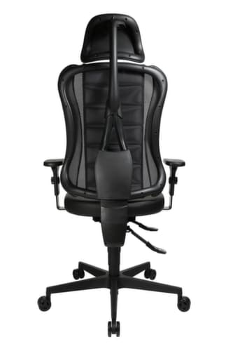 Topstar Bürodrehstuhl Sitness Racer RS mit AL "P4" + KS mit Kopfstütze, schwarz