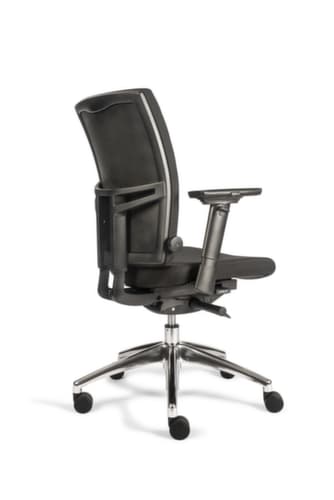 Bürodrehstuhl 706+ mit Synchronmechanik, schwarz