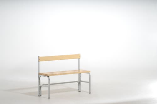 Sypro Umkleidebank mit Holzleisten