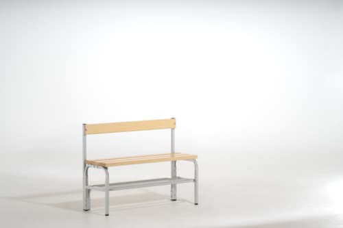 Sypro Umkleidebank mit Holzleisten