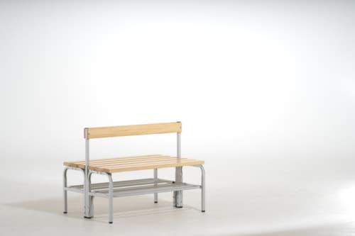Sypro Umkleidebank mit Holzleisten