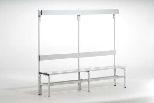Sypro Umkleidebank mit Aluleisten