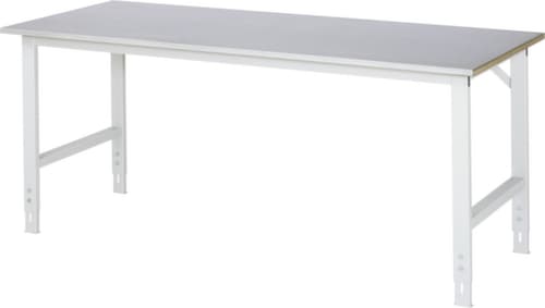 RAU Höhenverstellbare Werkbank Tom, RAL7035 Lichtgrau