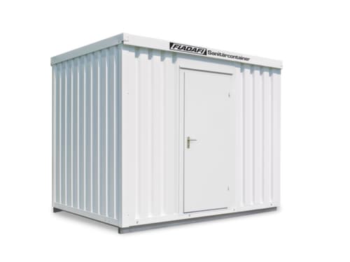 Säbu Dusch-/Toilettencontainer FLADAFI® 2.3, Höhe x Breite x Tiefe 2500 x 3050 x 2170 mm