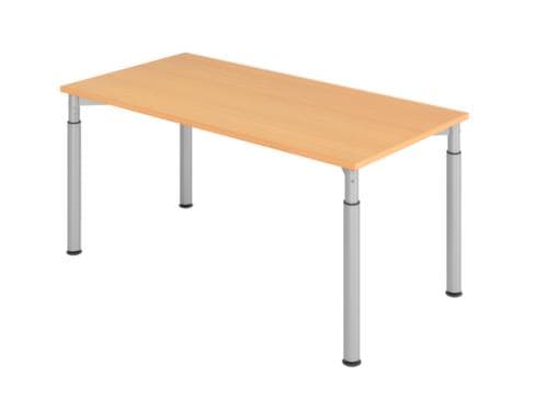 Schreibtisch 9Y mit 4-Fußgestell