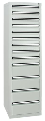 stumpf Schubladenschrank ST 410, 13 Schublade(n), RAL7035 Lichtgrau/RAL7035 Lichtgrau