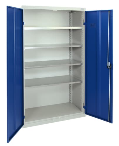 stumpf Flügeltürenschrank mit verzinkten Fachböden, Breite 1000 mm