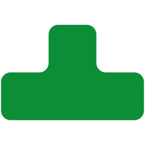 EICHNER Klebesymbol, T-Form, grün