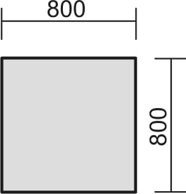 Gera Höhenverstellbarer Schreibtisch Milano mit 4-Fußgestell