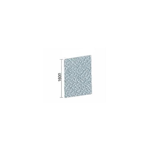Gera Schallabsorbierende Stellwand Pro ProfiLine, Höhe x Breite 1600 x 1200 mm, Wand grau