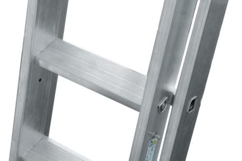 Krause Vielzweckleiter STABILO® Professional +S, 3 x 8 rutschsicher profilierte Sprossen und Stufen
