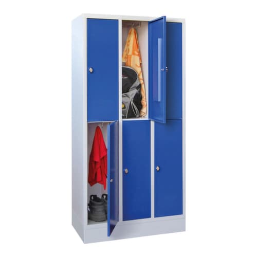 PAVOY Schließfachschrank Basis, 6 Fächer