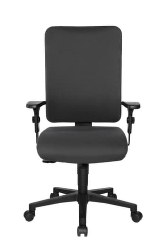 Topstar Bürodrehstuhl Open X (P) mit kaschierter Polsterrückenlehne, anthrazit
