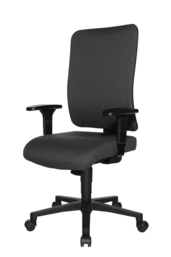 Topstar Bürodrehstuhl Open X (P) mit kaschierter Polsterrückenlehne, anthrazit